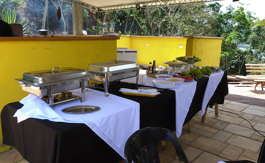 Churrasco para confraternização de empresa